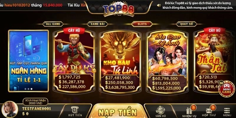 Top88 - Nhà cái hàng đầu 2026 với giấy phép chuẩn quốc tế 7 Top88 – Nhà cái hàng đầu 2026 với giấy phép chuẩn quốc tế